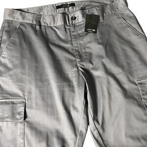 NWT Joe's Jeans Atlas‎ Utility Cargo Pants Men 36 Asphalt Zip Fly Button Closure
